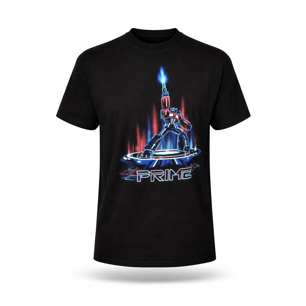 Vintage Transformers Optimus Prime T Shirt Size Large Black